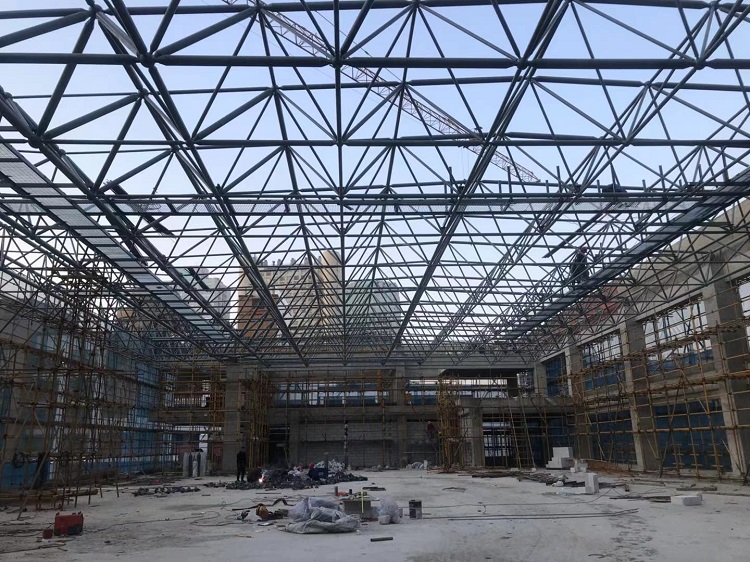 宜宾第一附属小学体育馆网架
